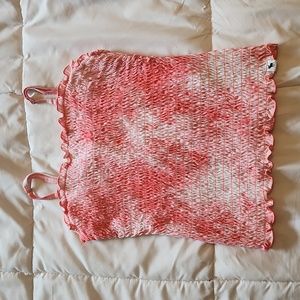 Abercombie Kids smocked tank top